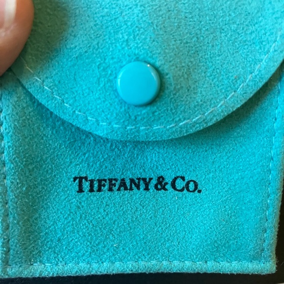 Tiffany sterling circle pendant - Picture 3 of 4